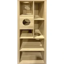 Cats*4 Cats & Dogs Home Furnishing Inc., Cliff Jr Shelf - Oak - Pet Home | The Perfect Pet Supplies Shopping Experience
