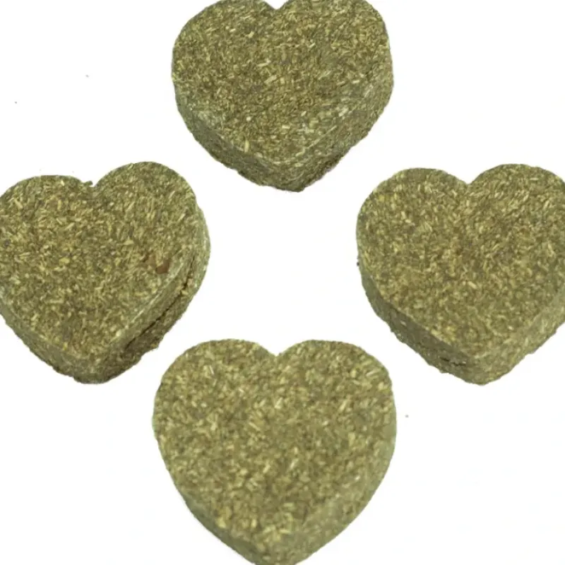 Shop All*A & E Cage 4 Piece Heart Hay Chew Bites for Small Animal - Pet Home | The Perfect Pet Supplies Shopping Experience
