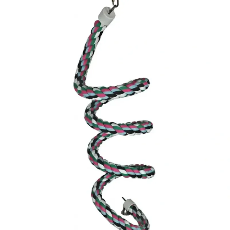 Pet Toys*A &E Happy Beaks Cotton Rope Boing With Bell Bird Cage Accessory - Pet Home | The Perfect Pet Supplies Shopping Experience