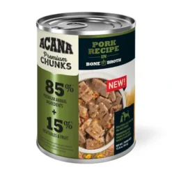 Dogs*Acana - Premium Chunks, Pork Recipe in Bone Broth Wet Dog Food - Pet Home | The Perfect Pet Supplies Shopping Experience