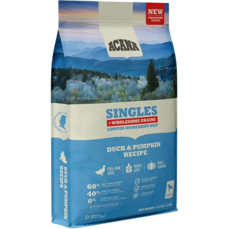 Dogs*ACANA Singles Duck and Pear Recipe Limited Ingredient Dog Food - Pet Home | The Perfect Pet Supplies Shopping Experience