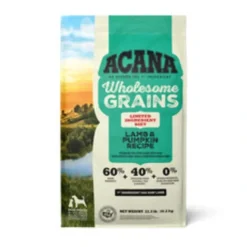 Dogs*ACANA Wholesome Grains Limited Ingredient Diet Lamb &Pumpkin Recipe Dog Food - Pet Home | The Perfect Pet Supplies Shopping Experience