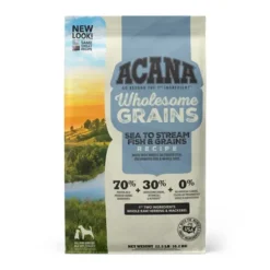 Dogs*ACANA Wholesome Grains Sea to Stream Fish & Grains Recipe Dry Dog Food (22.5-lb) - Pet Home | The Perfect Pet Supplies Shopping Experience