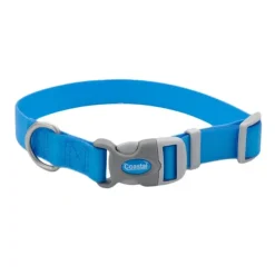 Shop All*Adjustable Waterproof Collar, Aqua, Large - 1" x 18"-26" - Pet Home | The Perfect Pet Supplies Shopping Experience