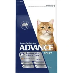 Cats*Advance Cat Triple Action Dental Care - Chicken with Rice 2kg - Pet Home | The Perfect Pet Supplies Shopping Experience