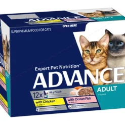 Cats*Advance Cat wet food pouches Multi Pack in jelly 12 x 85gm - Pet Home | The Perfect Pet Supplies Shopping Experience