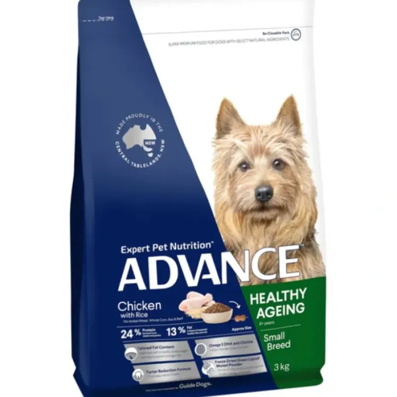 Pet Toys*Advance Healthy Aging Small Breed Chicken & Rice 3kg - Pet Home | The Perfect Pet Supplies Shopping Experience
