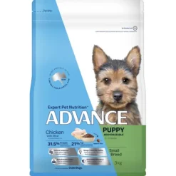 Pet Toys*Advance Puppy Rehydratable Small Breed - Chicken with Rice 3kg - Pet Home | The Perfect Pet Supplies Shopping Experience