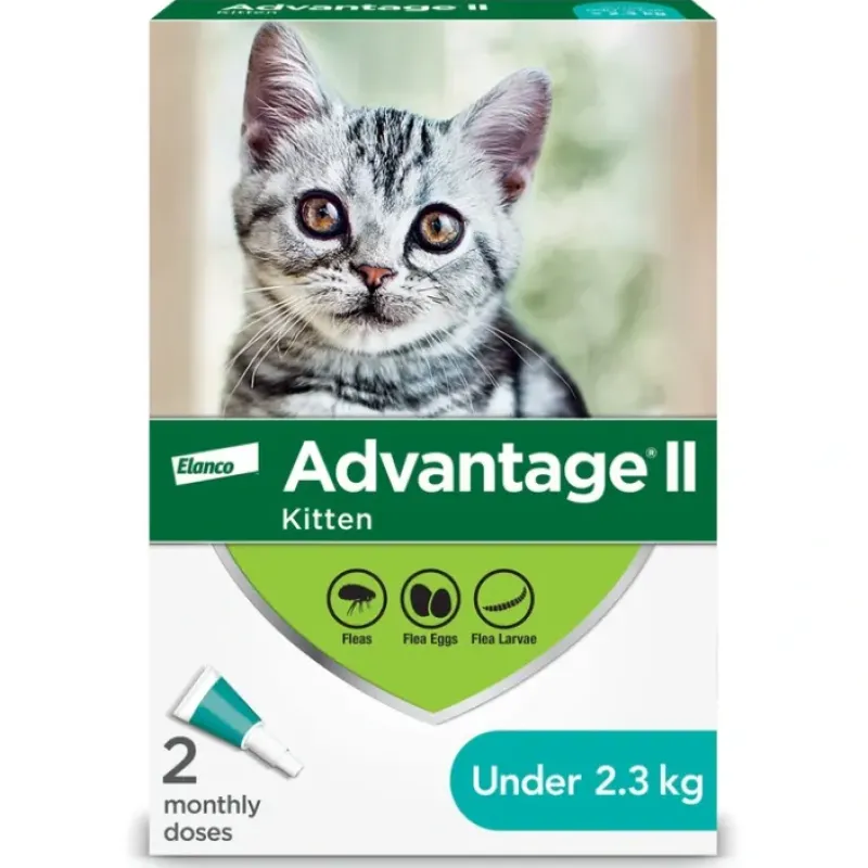 Cats*Advantage II, Advantage II - Kitten - u003c2.3 kg - Pet Home | The Perfect Pet Supplies Shopping Experience