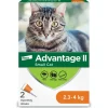 Cats*Advantage II, Advantage II - Feline Adult - 2.3-4 kg - Pet Home | The Perfect Pet Supplies Shopping Experience