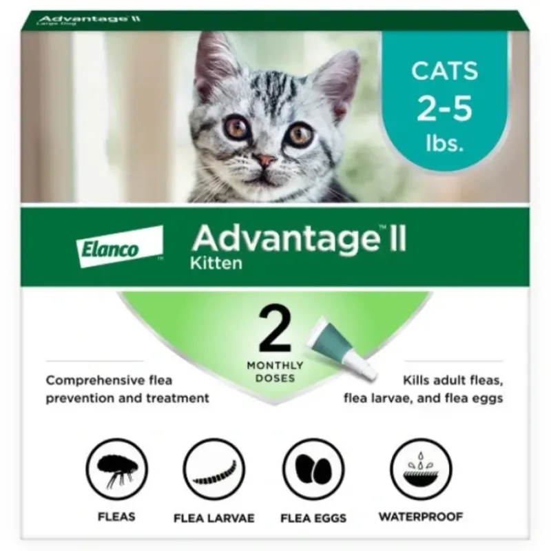 Cats*Advantage II Kitten Flea Treatment & Prevention - Pet Home | The Perfect Pet Supplies Shopping Experience