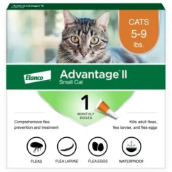 Cats*Advantage II Small Cat Vet-Recommended Flea Treatment & Prevention - Pet Home | The Perfect Pet Supplies Shopping Experience