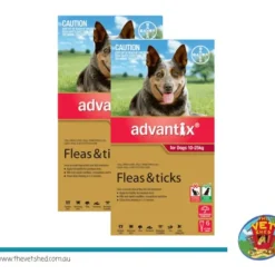Cats*Advantix Red Dogs 10-25kg 12 pck (2 x 6 packs) Flea and Tick Control - Pet Home | The Perfect Pet Supplies Shopping Experience