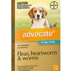 Cats*Advocate Medium Dog Aqua SINGLE DOSE Pack for dogs 4 -10kg - Pet Home | The Perfect Pet Supplies Shopping Experience