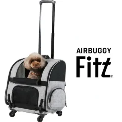 Shop All*AirBuggy FITT Carrier with Wheels and Telescoping Handle - Pet Home | The Perfect Pet Supplies Shopping Experience