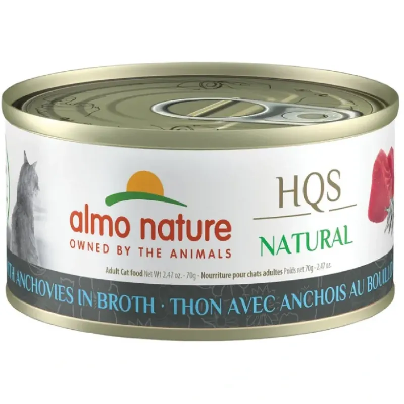 Cats*Almo Nature, Can, Feline - Tuna with Anchovies in Broth - 70 g - Wet Cat Food - Pet Home | The Perfect Pet Supplies Shopping Experience