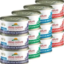 Cats*Almo Nature, Can, Feline - Variety Pack - Chicken & Fish - 70 g - 24 pk - Wet Cat Food - Pet Home | The Perfect Pet Supplies Shopping Experience