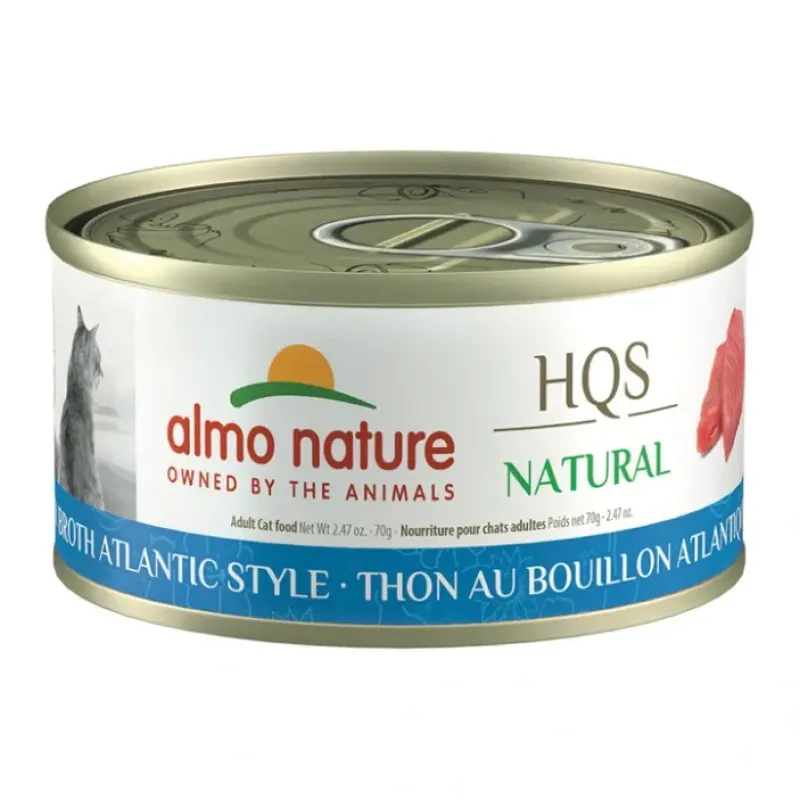 Cats*Almo Nature, Canned Cat Food, Atlantic Tuna in Broth - 2.5 oz - Wet Cat Food - Pet Home | The Perfect Pet Supplies Shopping Experience