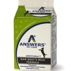 Cats*Answers Pet Food, Fermented Raw Goat Milk - Pet Home | The Perfect Pet Supplies Shopping Experience