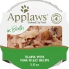 Cats*Applaws Natural Wet Cat Food Tilapia with Tuna in Broth Pot - Pet Home | The Perfect Pet Supplies Shopping Experience