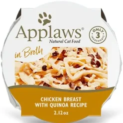 Cats*Applaws Natural Wet Cat Food Chicken Breast with Quinoa in Broth Pot - Pet Home | The Perfect Pet Supplies Shopping Experience