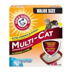 Cats*Arm & Hammer Multi-Cat Strength Clumping Litter (29 lb) - Pet Home | The Perfect Pet Supplies Shopping Experience
