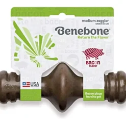 Pet Toys*Benebone - Bacon Zaggler Dog Chew Toy - Pet Home | The Perfect Pet Supplies Shopping Experience