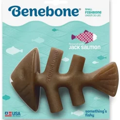 Pet Toys*Benebone - Jack Salmon Fishbone Dog Chew Toy - Pet Home | The Perfect Pet Supplies Shopping Experience
