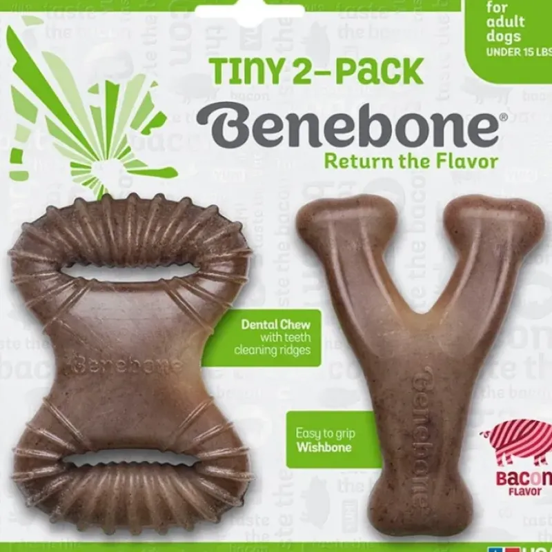 Pet Toys*Benebone Tiny Dental Dog Chew Toy Pack - Pet Home | The Perfect Pet Supplies Shopping Experience