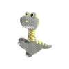 Pet Toys*BeOneBreed, Rex the Dino - Grey/Yellow - 16.5" - Plush Dog Toy - Pet Home | The Perfect Pet Supplies Shopping Experience