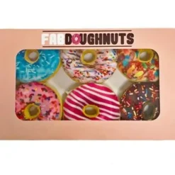 Pet Toys*Box of Doughnuts Plush Dog Toys from Fabdog - Pet Home | The Perfect Pet Supplies Shopping Experience