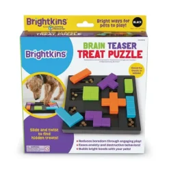 Pet Toys*Brightkins Dog Brain Teaser Treat Puzzle - Pet Home | The Perfect Pet Supplies Shopping Experience