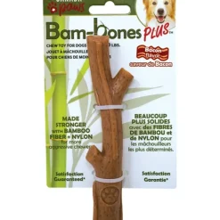 Pet Toys*Canada Paws, Bambone Stick - Bacon - Pet Home | The Perfect Pet Supplies Shopping Experience