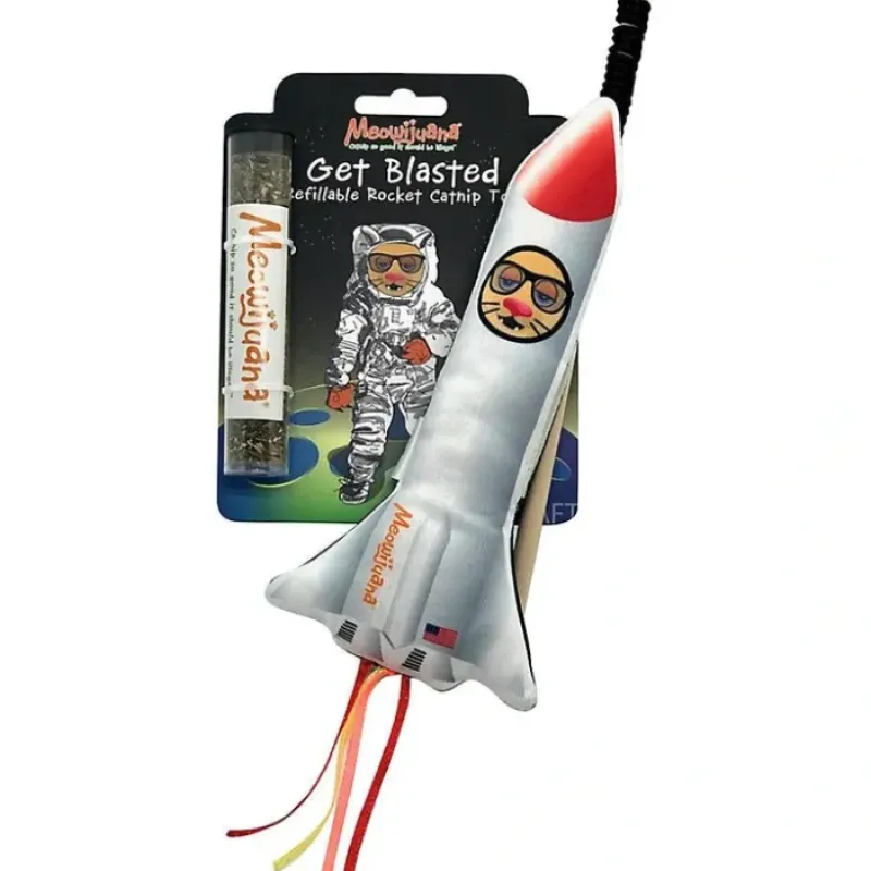 Pet Toys|Meowijuana Get Blasted Rocket With Wand - Pet Home | The Perfect Pet Supplies Shopping Experience