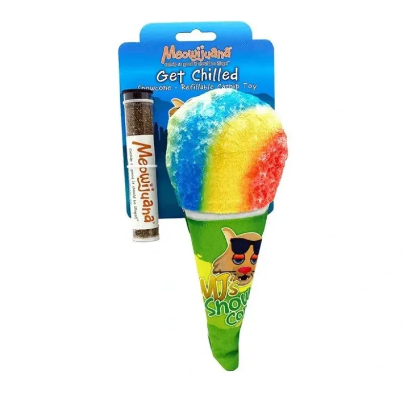 Pet Toys|Meowijuana Get Chilled Snowcone Refillable Cat Toy - Pet Home | The Perfect Pet Supplies Shopping Experience