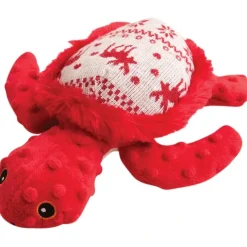 Pet Toys|Merry The Turtle Ugly Sweater Red Dog Toy - 10" - Pet Home | The Perfect Pet Supplies Shopping Experience