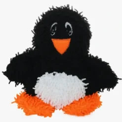 Pet Toys|Mighty Microfiber Ball Med Black Penguin, Squeaky Dog Toy - Pet Home | The Perfect Pet Supplies Shopping Experience