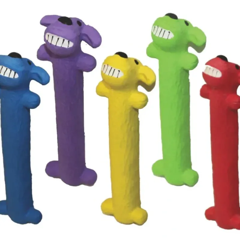 Pet Toys|Multipet Loofa Ruff 6 In. Latex Squeaky Dog Toy - Pet Home | The Perfect Pet Supplies Shopping Experience