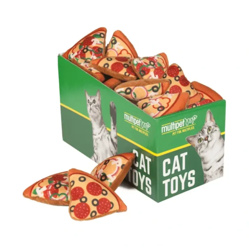 Pet Toys|MULTIPET PIZZA W/CATNIP - Pet Home | The Perfect Pet Supplies Shopping Experience