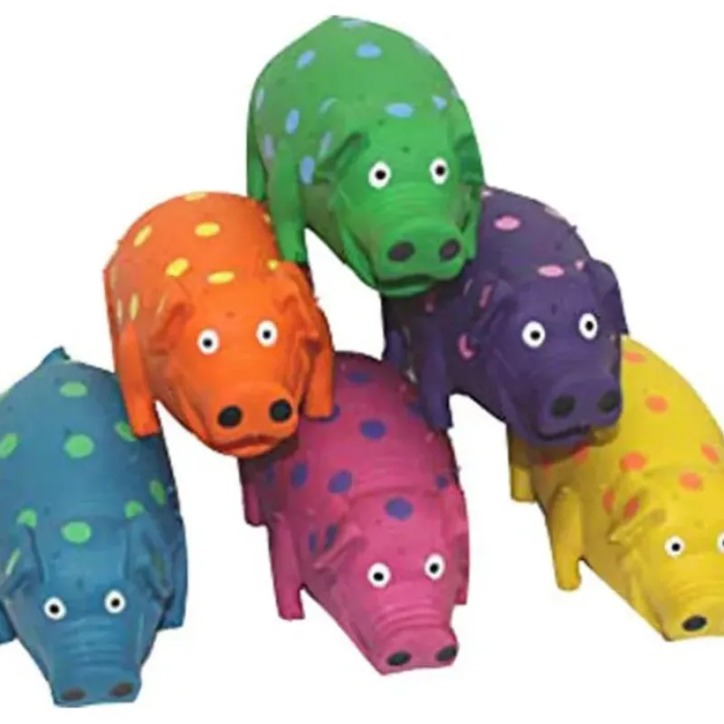 Pet Toys|MULTIPET SQUEAKABLES GLOBLETS LATEX GRUNTING PIGS - Pet Home | The Perfect Pet Supplies Shopping Experience