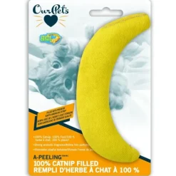 Pet Toys|OurPets A-Peeling Banana Catnip Filled Toy - Pet Home | The Perfect Pet Supplies Shopping Experience