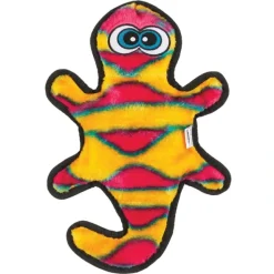Fashion Outward Hound, Invincible Gecko, 2 Squeakers - Red/Orange - Pet Home | The Perfect Pet Supplies Shopping Experience Pet Toys