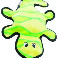 New Outward Hound Invincibles Gecko Yellow/Green Squeaky Dog Toy (2 Squeaker) - Pet Home | The Perfect Pet Supplies Shopping Experience Dogs