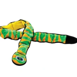 Clearance Outward Hound Invincibles Green Snake Plush Dog Toy - Pet Home | The Perfect Pet Supplies Shopping Experience Pet Toys
