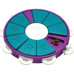 Clearance Outward Hound, Nina Ottosson, Dog Twister Treat Puzzle - Purple - Pet Home | The Perfect Pet Supplies Shopping Experience Pet Toys
