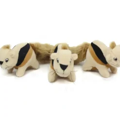 Outlet Outward Hound Squeakin Animals Squirrel Plush Dog Toy (1 Plush Toy) - Pet Home | The Perfect Pet Supplies Shopping Experience Pet Toys
