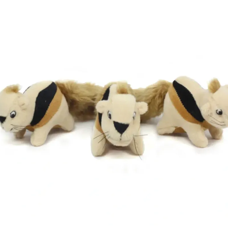 Outlet Outward Hound Squeakin Animals Squirrel Plush Dog Toy (1 Plush Toy) - Pet Home | The Perfect Pet Supplies Shopping Experience Pet Toys