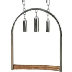Online Paradise Bird Toy Stainless Steel Swing Large - Pet Home | The Perfect Pet Supplies Shopping Experience Pet Toys
