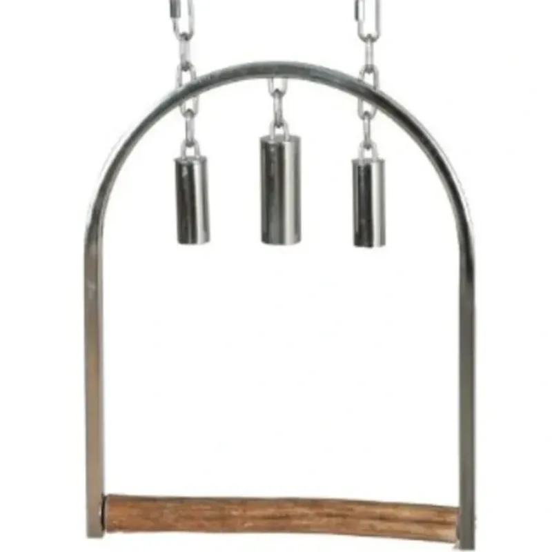 Online Paradise Bird Toy Stainless Steel Swing Large - Pet Home | The Perfect Pet Supplies Shopping Experience Pet Toys