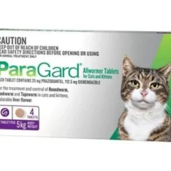 Hot Paragard Allwormer Tablets for Cats and Kittens up to 5kg - Pack of 4 tablets - Pet Home | The Perfect Pet Supplies Shopping Experience Cats